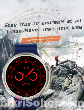 Z78 Ultra Smart Watch AMOLED Screen Compass NFC (DS)